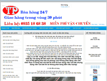 Tablet Screenshot of hoachattruongphat.com